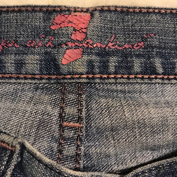 7 for all Mankind Jeans Crop Dojo sz 26 - Picture 4 of 7